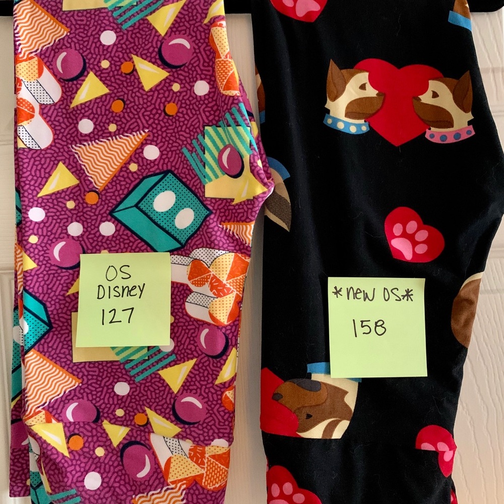 🌳3/$10🌳Lularoe Leggings 🐾Puppy Love🐾 *NEW OS*